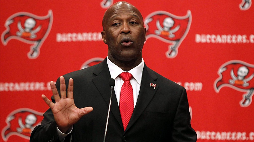 NFL: Tampa Bay Buccaneers-Lovie Smith Press Conference