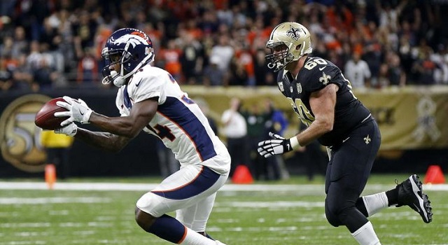 Broncos edge Saints