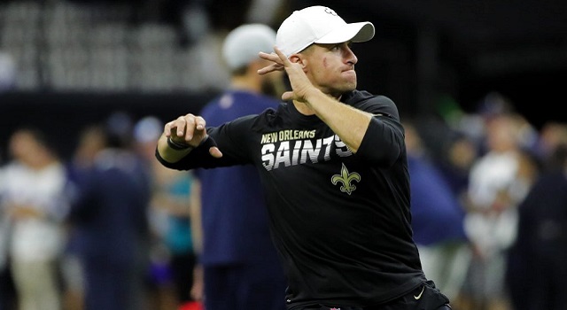 Brees Warmup