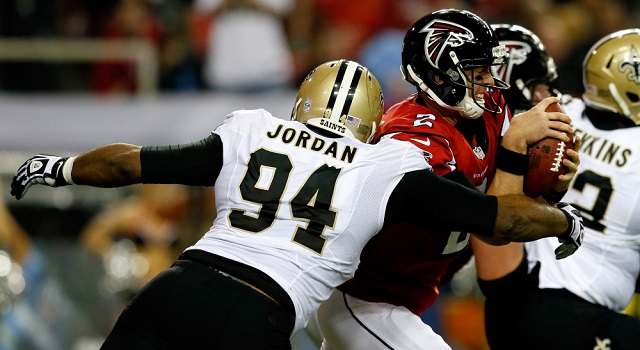 Cam Jordan Sacks Matt Ryan